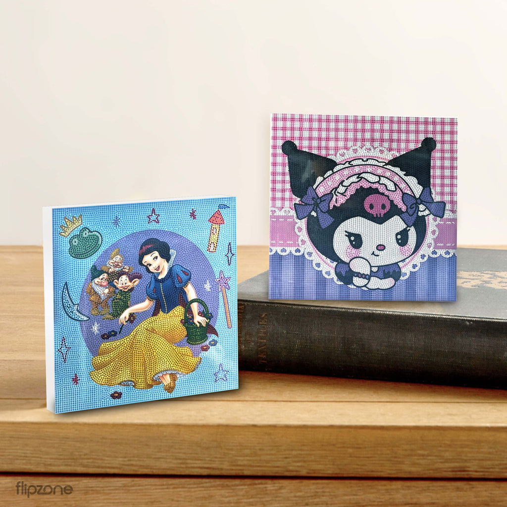 Diamond Painting Kit for Kids - Kuromi Kitty Gem Art