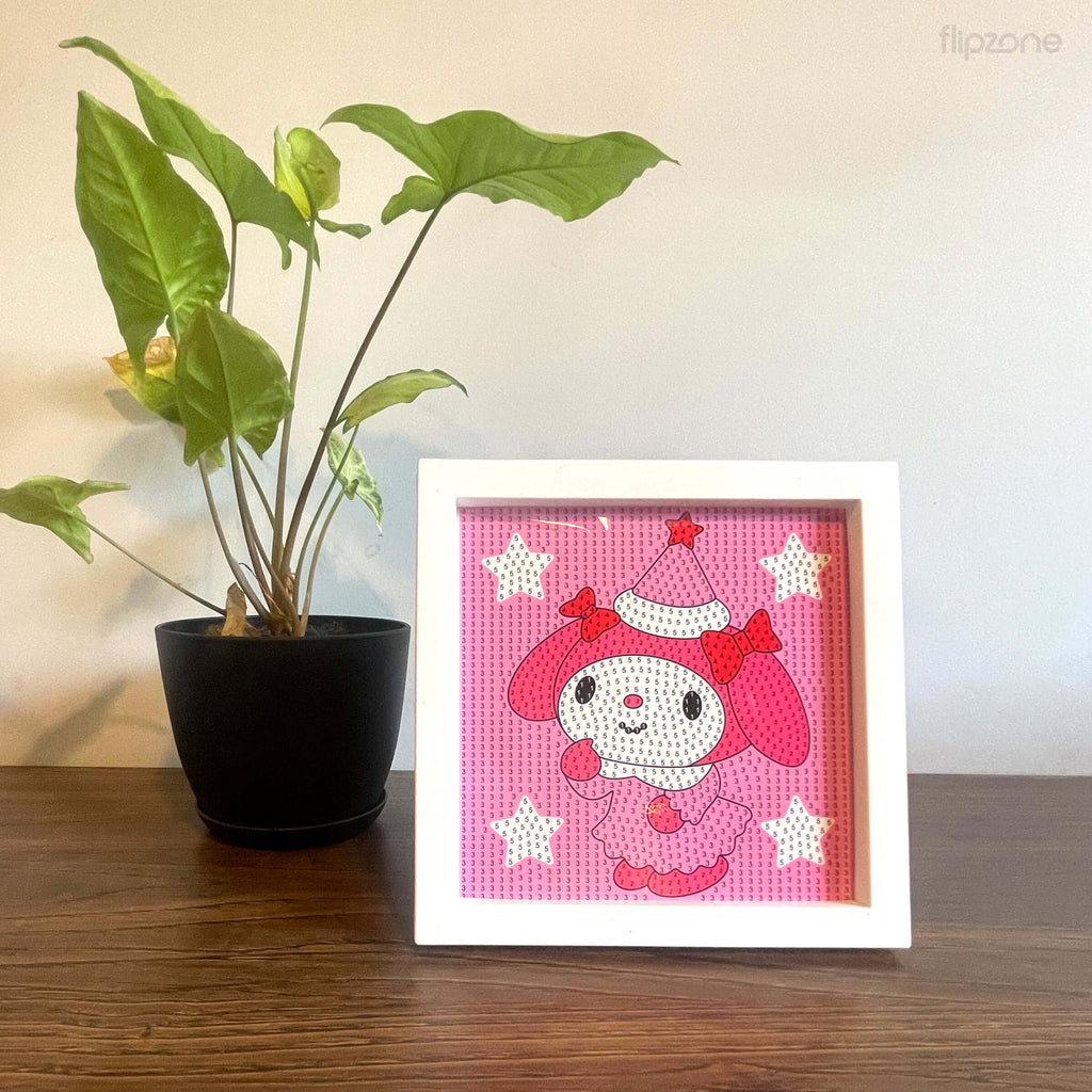 Diamond Painting Kit for Kids - Kuromi Kitty Gem Art