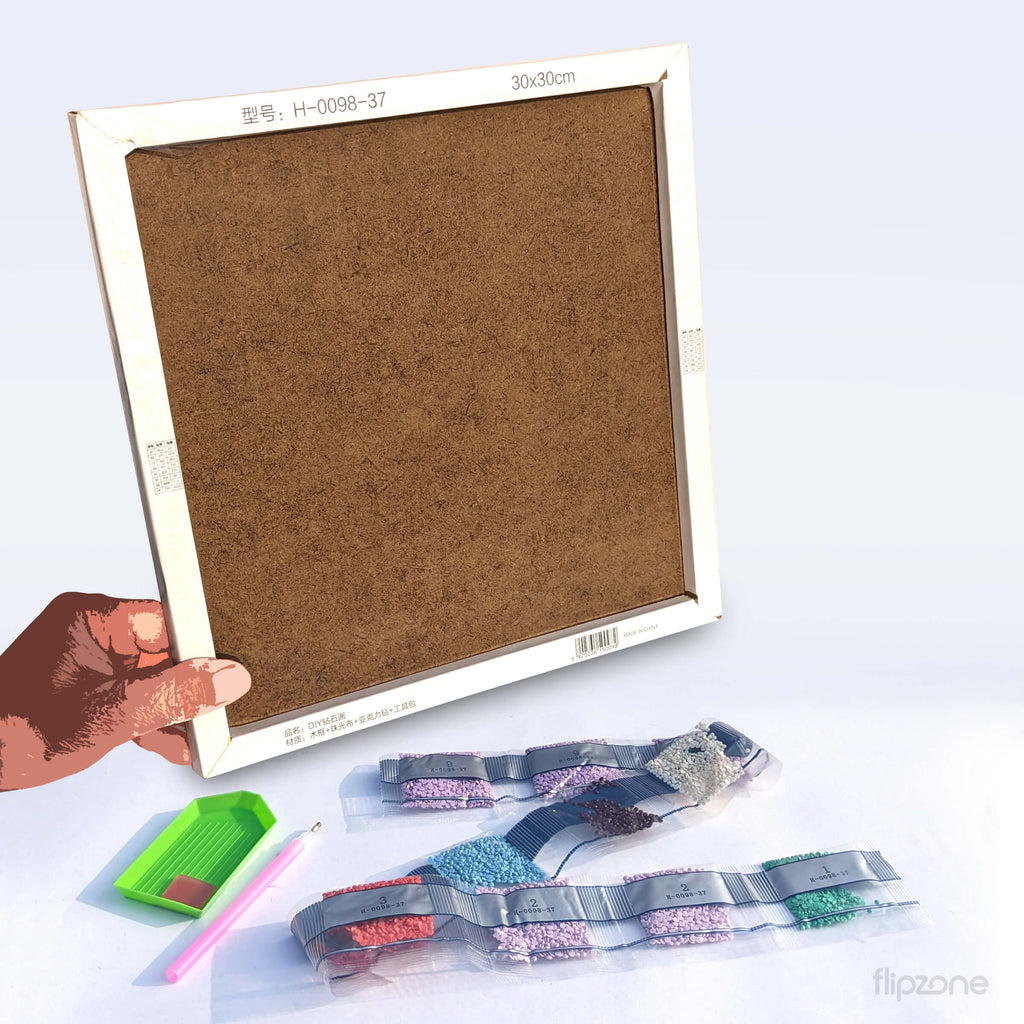 Diamond Painting Kit for Kids - Kuromi Kitty Gem Art