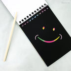 Scratch Art Notepad for Kids Large Size 10 Scratch Sheets