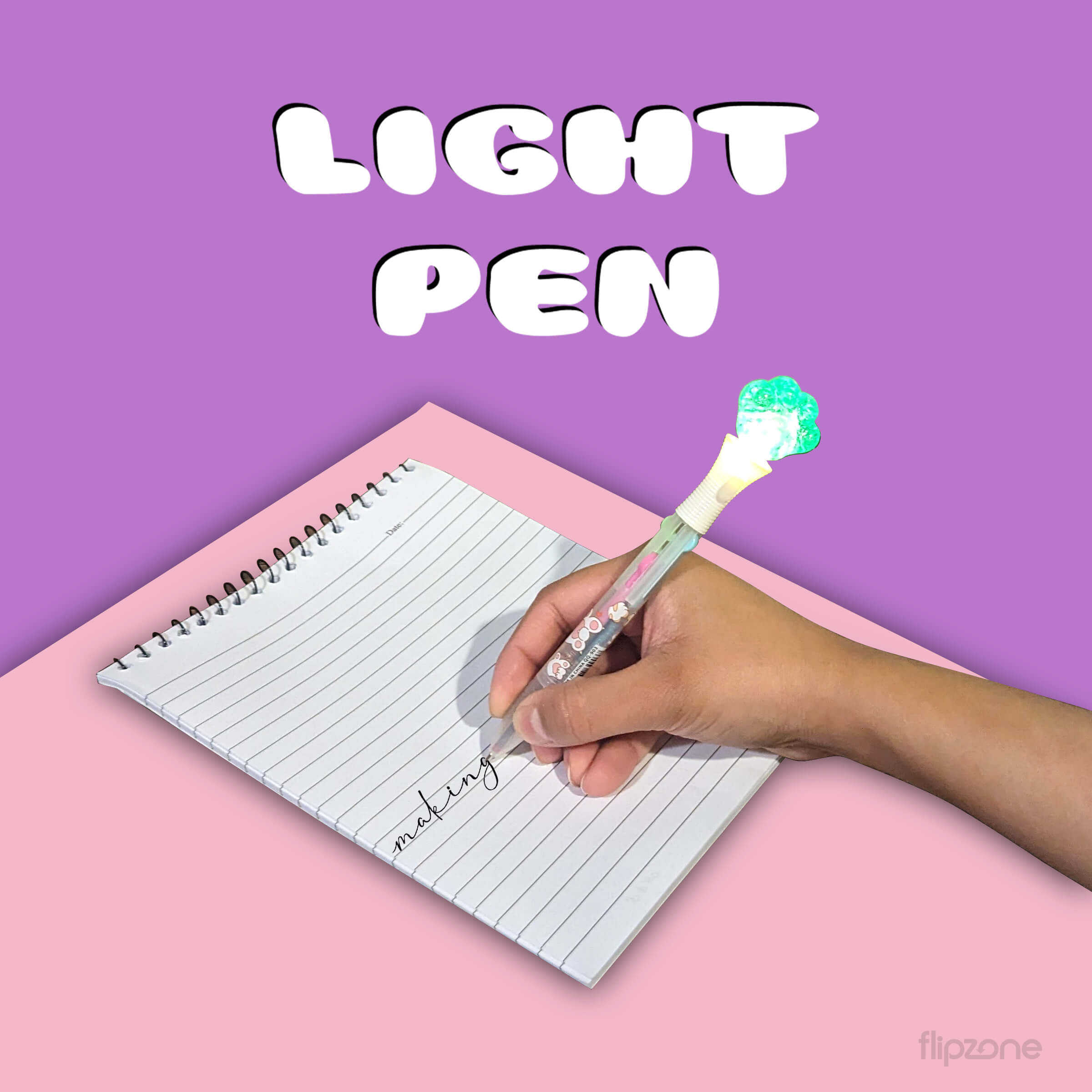 Cat Paw &amp; Bear 4-in-1 Multi-color Ballpoint Pen for Kids