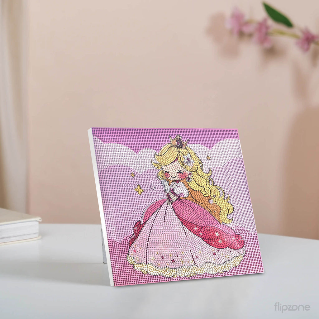 Diamond Painting Kit for Kids - Kuromi Kitty Gem Art