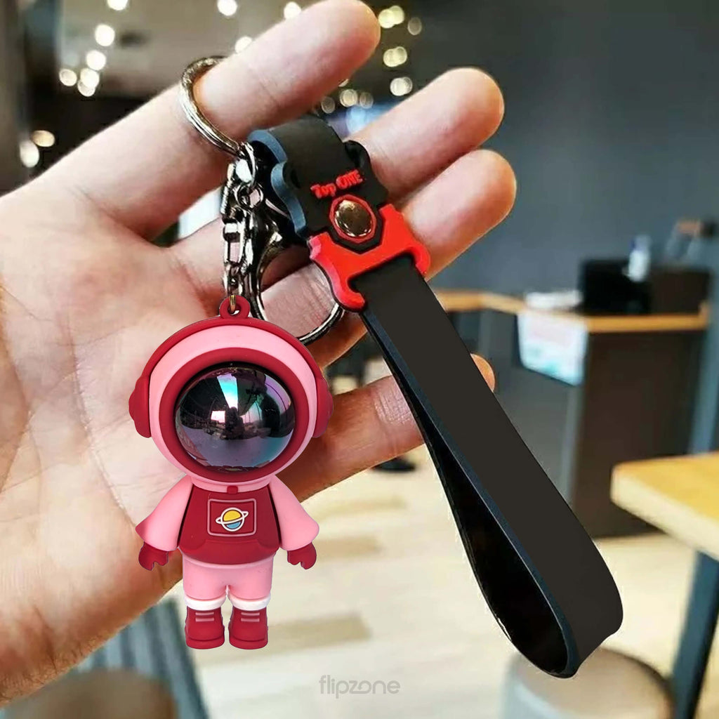 Astronaut Space Robot Keychain - Accessory