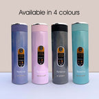 Insulated Tea Infuser Thermos Flask - Stainless Steel Bottle