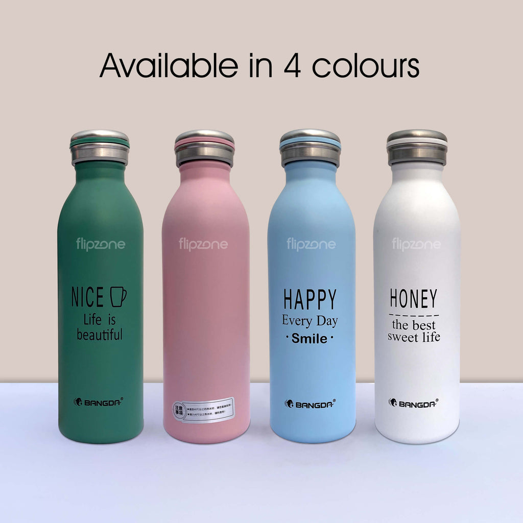Insulated Stainless Steel Thermos Bottle - 600ml