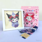 Diamond Painting Kit for Kids - Kuromi Kitty Gem Art