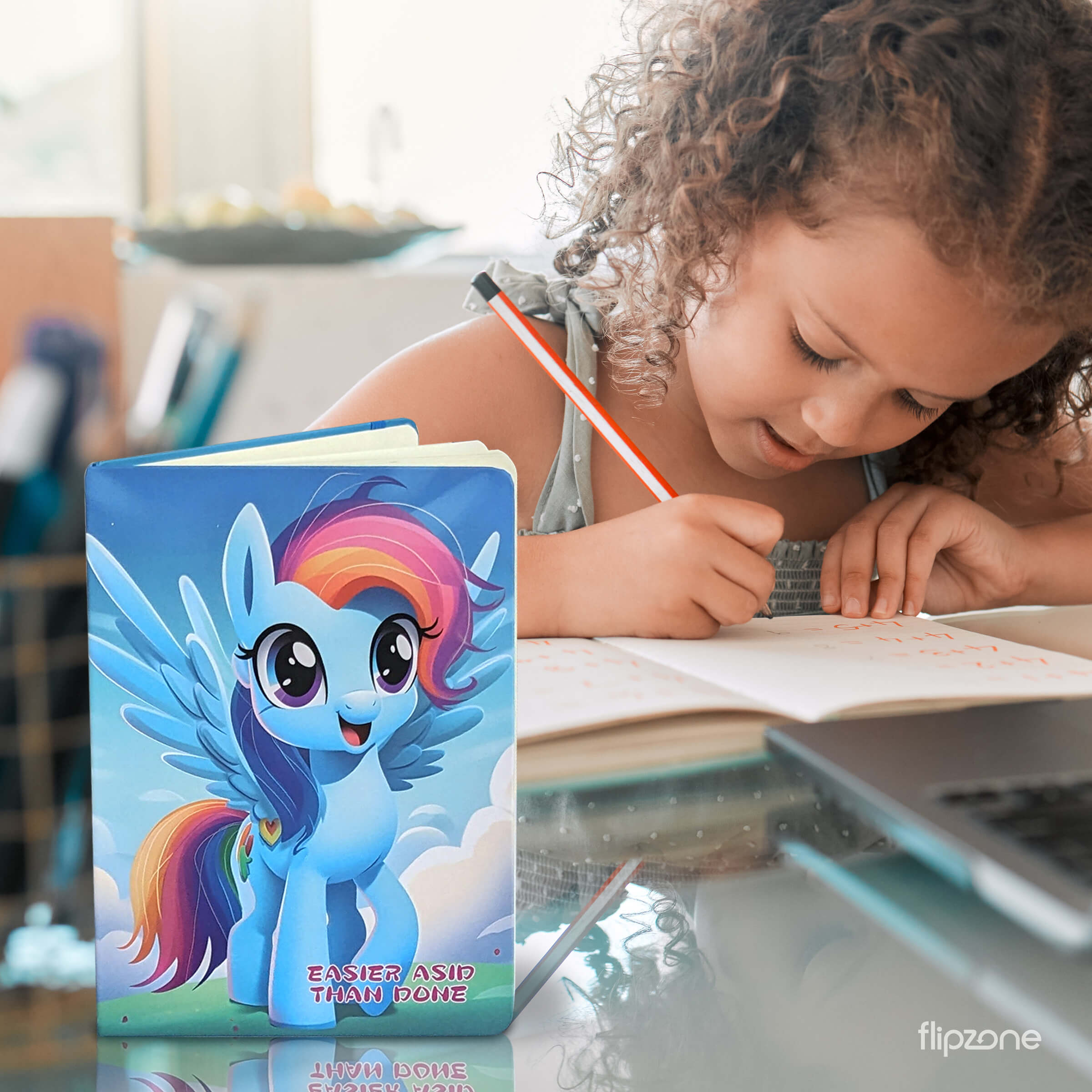 My Little Pony Notebook - Kids Stationery by FLIP-ZONE