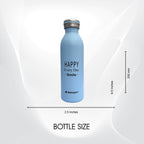 Insulated Stainless Steel Thermos Bottle - 600ml