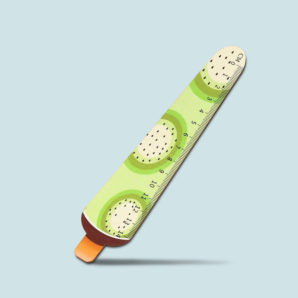 Fruit Popsicle Wooden Ruler - Cute Creative Design