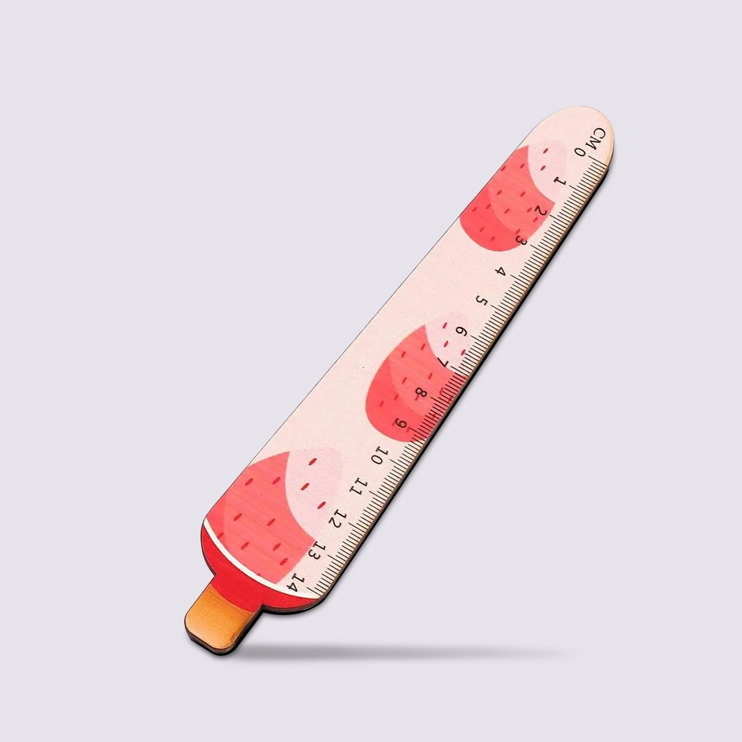 Fruit Popsicle Wooden Ruler - Cute Creative Design
