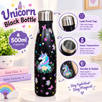 Unicorn Stainless Steel Water Bottle – 500ml
