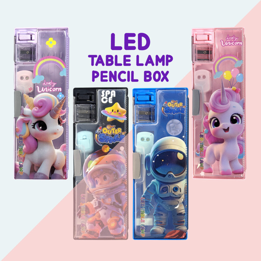 Cartoon Characters Pencil Box For Kids
