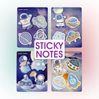 Sticky Notes Space Theme Set