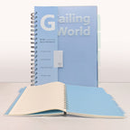 Pastel Dreams Memo Double O-Rings Spiral Notebook – B5 Size