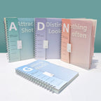 Pastel Dreams Memo Double O-Rings Spiral Notebook – B5 Size