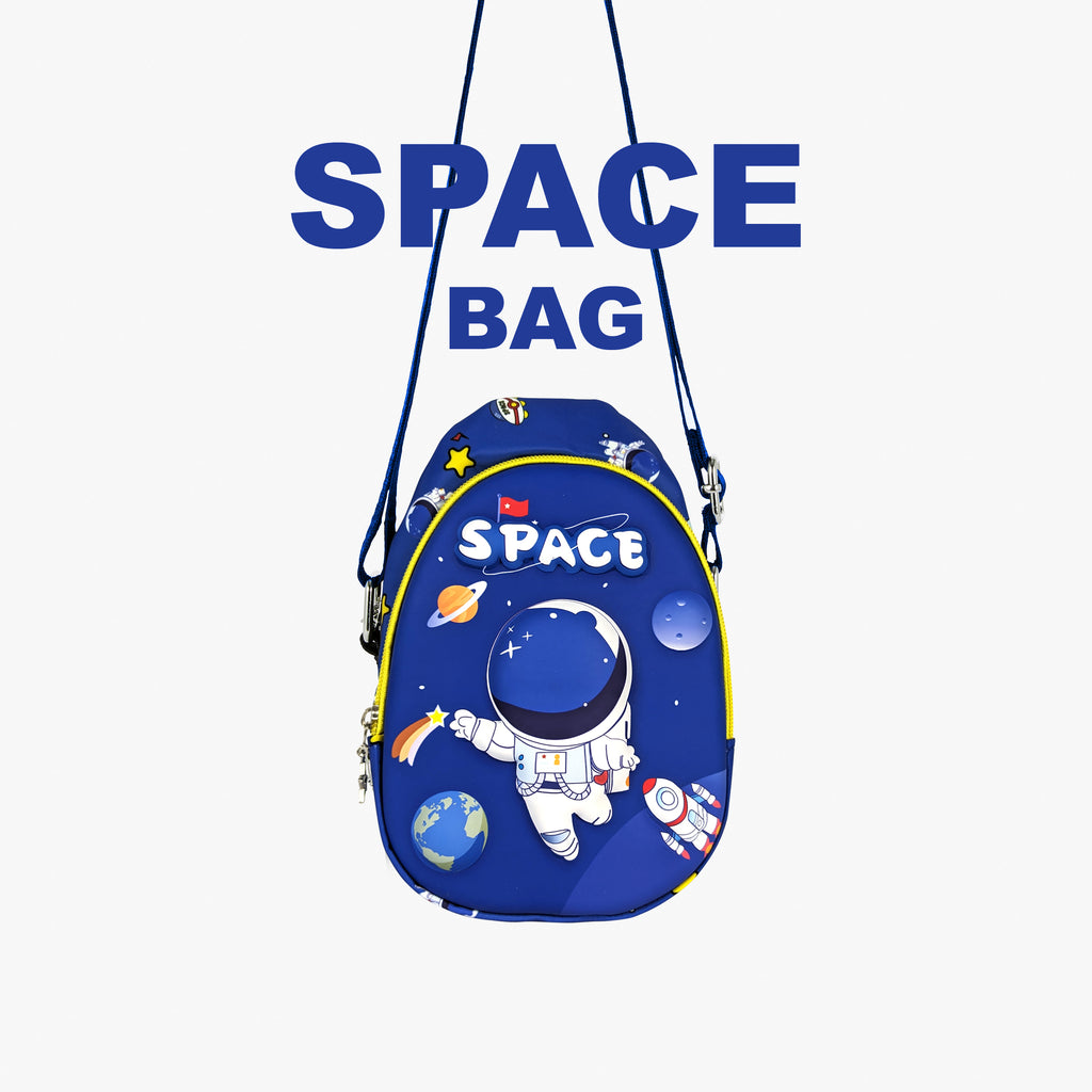 3D Embossed Sling Bag Space