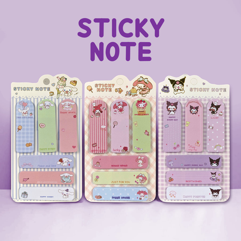 Sticky Notes Sanrio line Characters