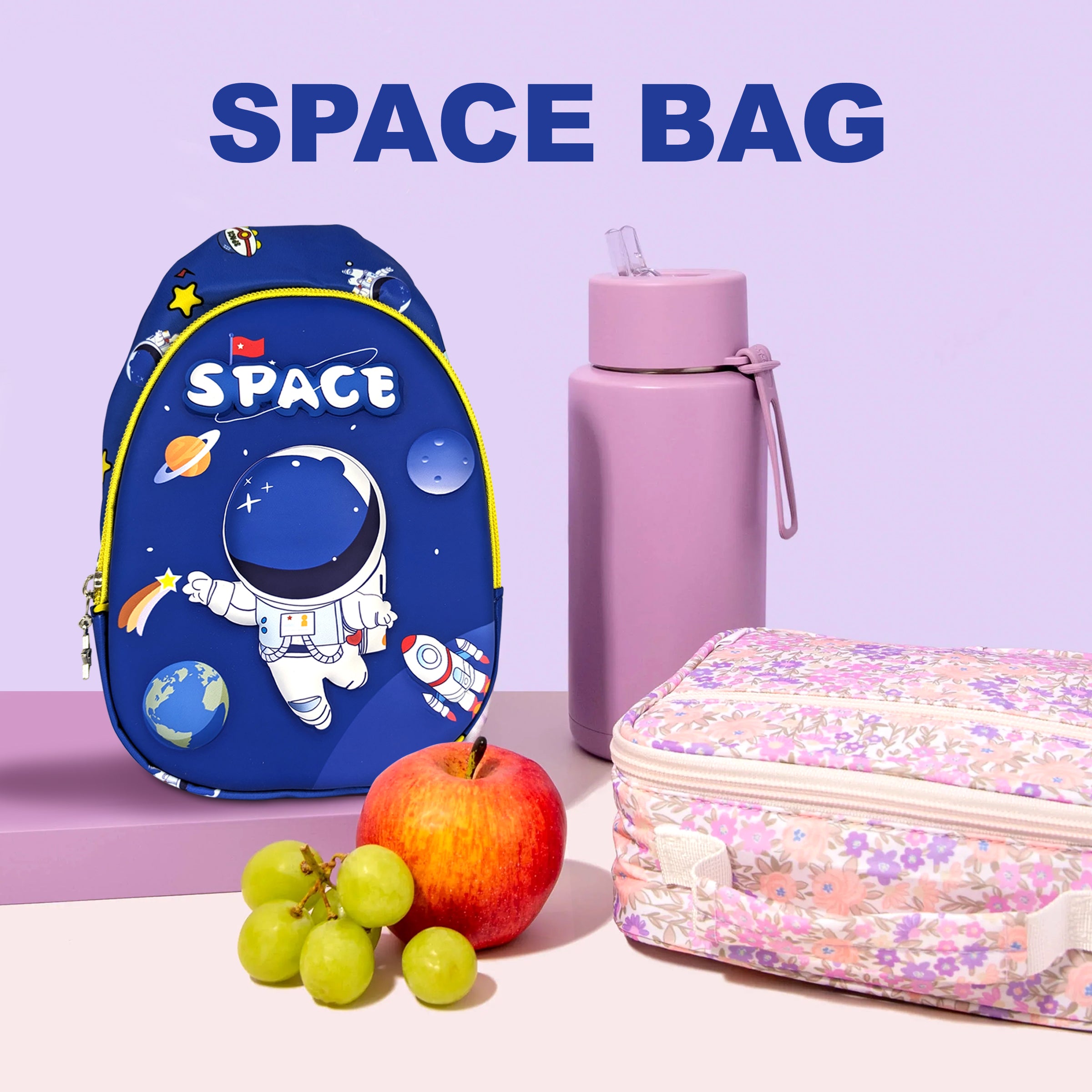 3D Embossed Sling Bag Space