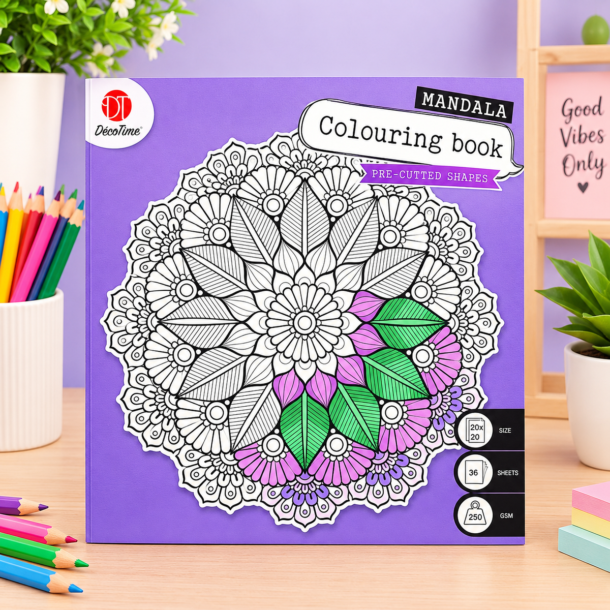 Mandala Colouring Book – Creative Art & Relaxation
