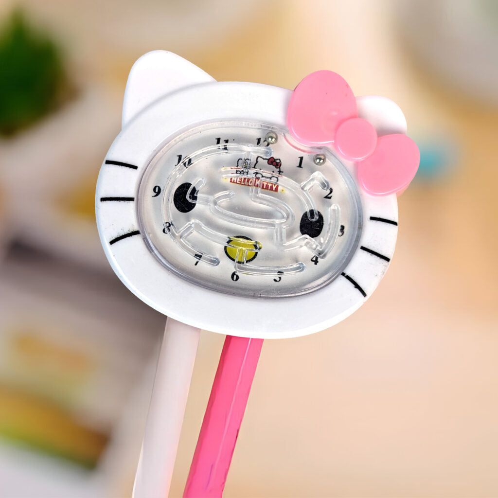 Hello Kitty Cartoon Shaped Pencil Sharpener with Mini Game