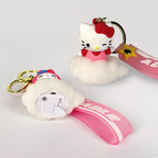 Silicone Sanrio Line characters Keychain with light