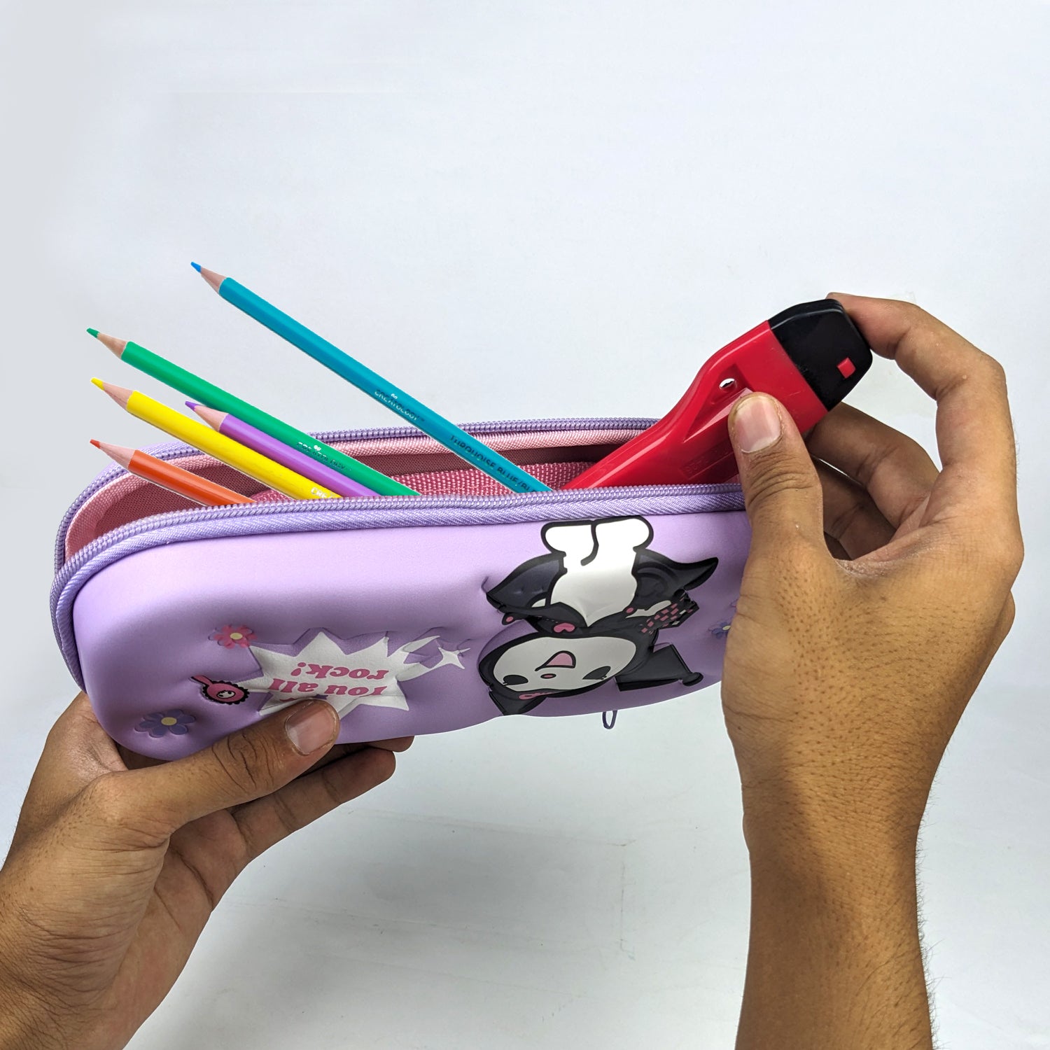 Kuromi Hard Shell Pencil Pouch