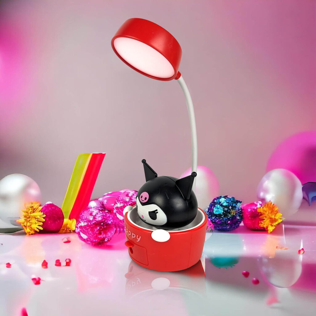Kuromi Rechargeable Table Lamp with Sharpener
