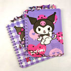 A5 Size Kuromi Style Rollover Coil Line Notebook