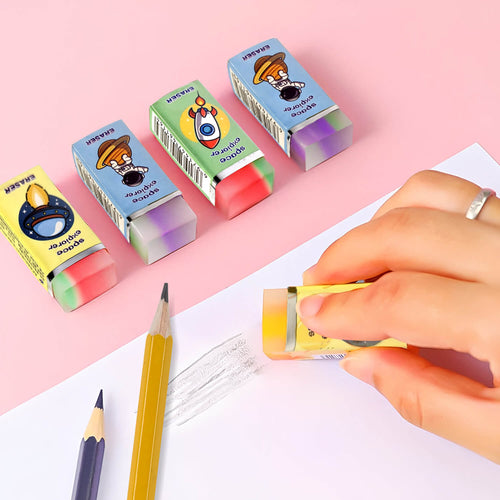 Astronaut Space Eraser Pack of 3