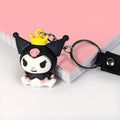 Senorio line Kuromi Silicone Keychain