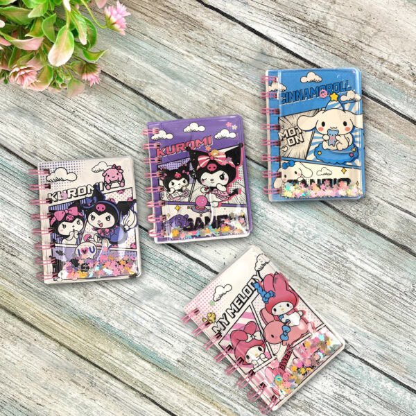 Sanrio themed Mini Spiral Notebooks
