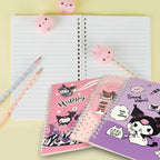 A5 Lined Kuromi Notebook