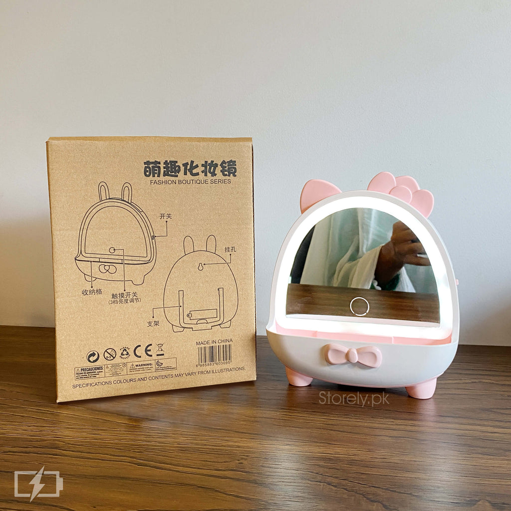 LED Vanity Mirror | Kids Fun Decoration