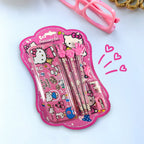 Hello Kitty Theme Stationery Set 7 Pcs