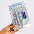 Sanrio line Kuromi My Melody Fountain Ink Pen – Premium Writing Set with 2 Pens and Refills