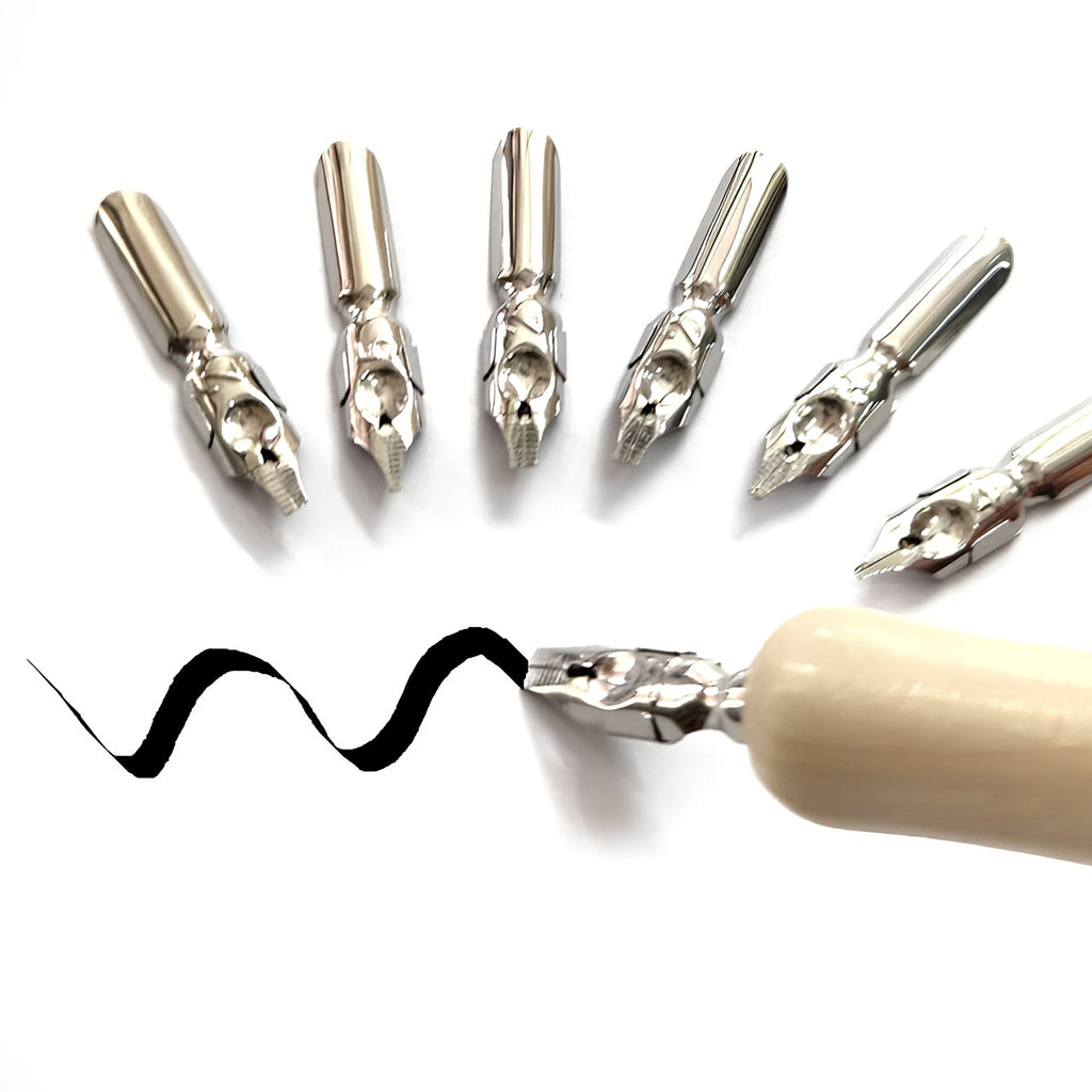 Calligraphy Pen With Seven Different NIB Sizes