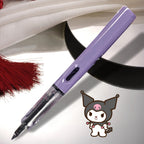 Kuromi-themed Fountain Ink Pen Set – 2 Pen and 2 Refills