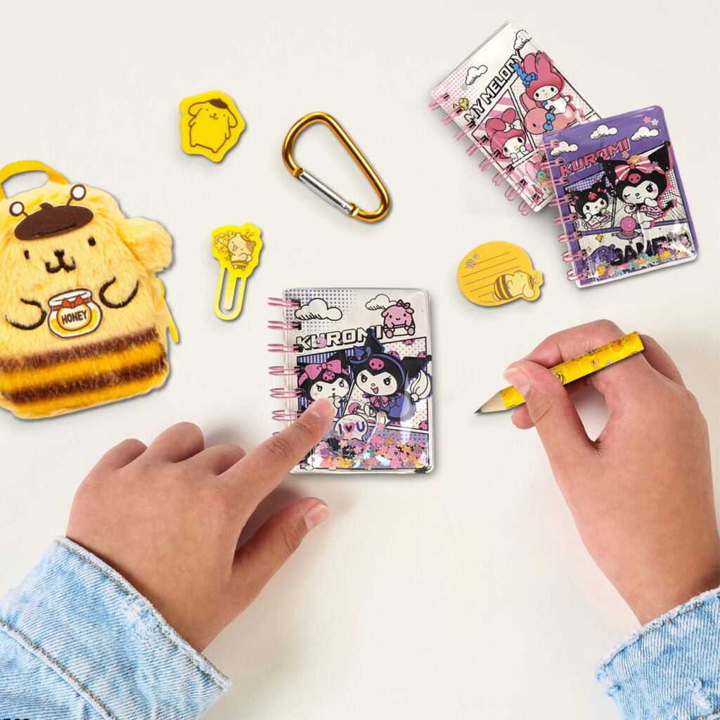 Sanrio themed Mini Spiral Notebooks