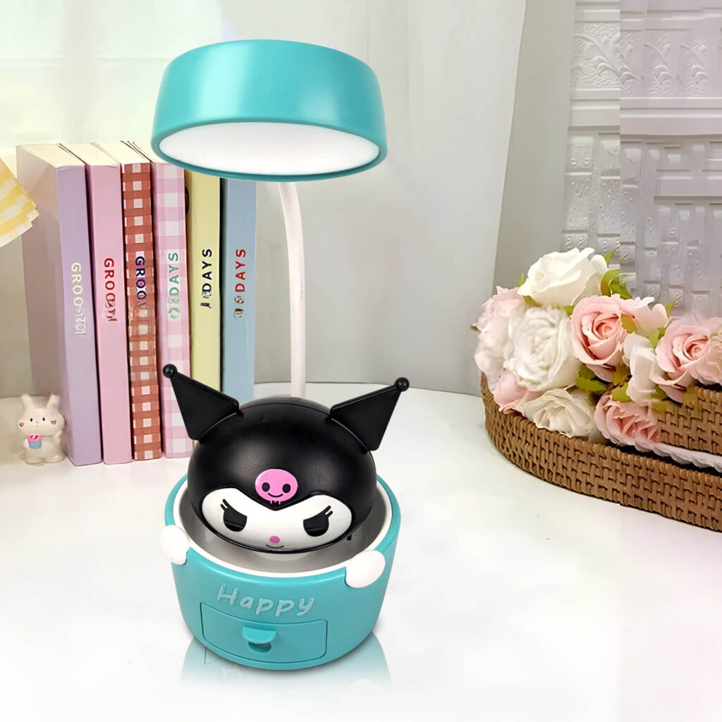 Kuromi Rechargeable Table Lamp with Sharpener