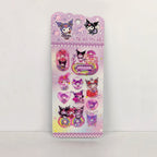 Sanrio Themed 3D Water Shake Stickers for Kids