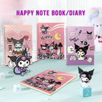 A5 Lined Kuromi Notebook