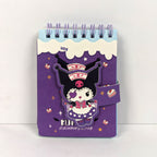 Kuromi Mini Spiral Notebook – Cute Pocket Diary for Kids