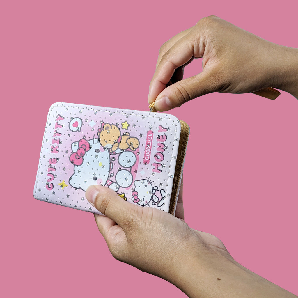 Lightweight Hello Kitty Compact Wallet for kids