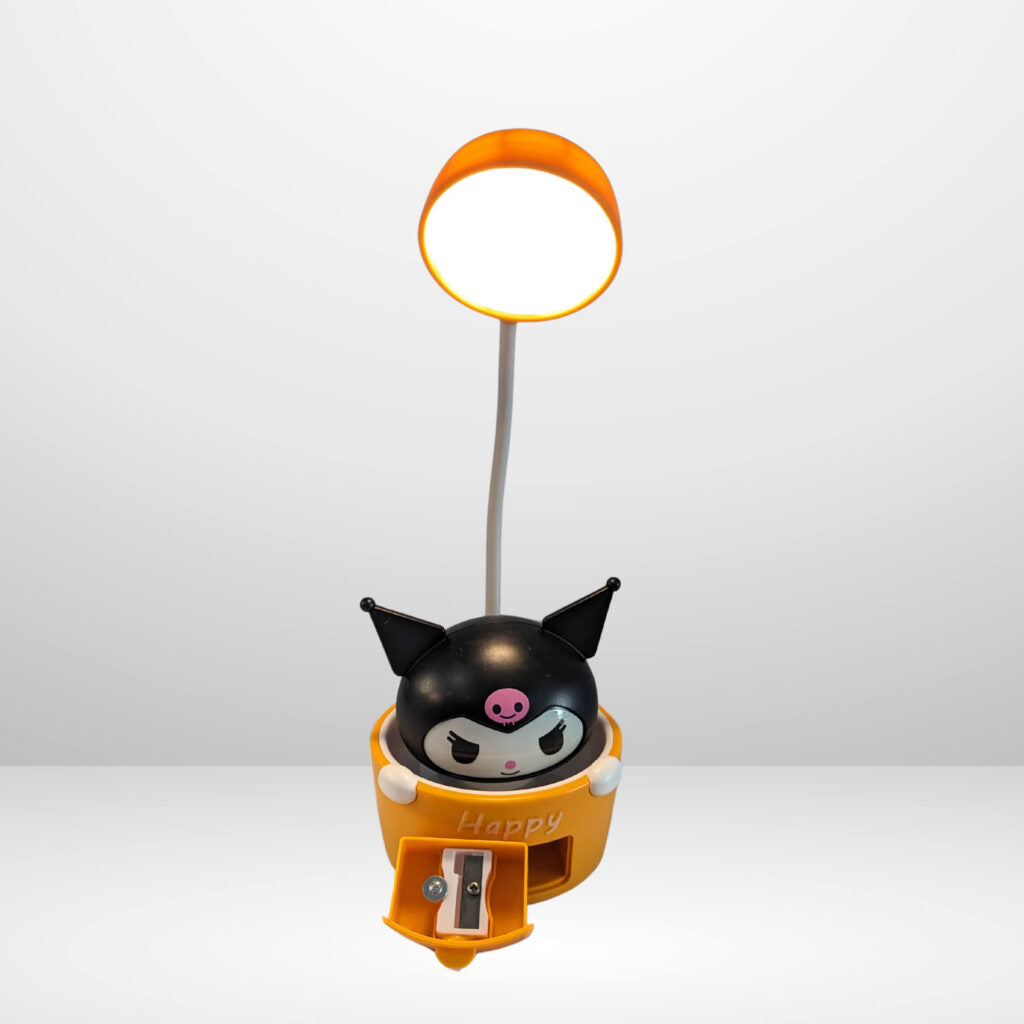 Kuromi Rechargeable Table Lamp with Sharpener