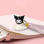 Silicone Sanrio Line characters Keychain with light
