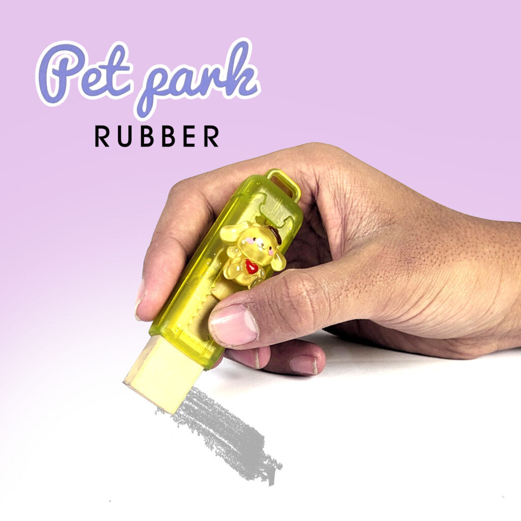 Push-pull pen-style Eraser Sanrio line Characters