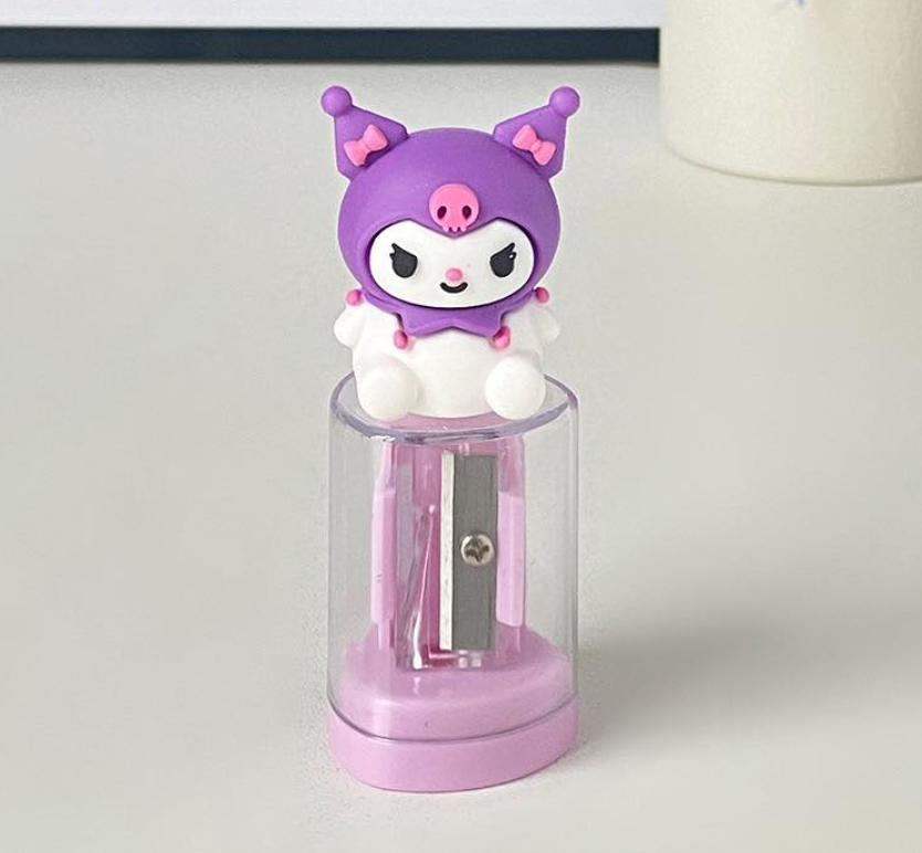 Kuromi Cartoon Shaped Pencil Sharpener