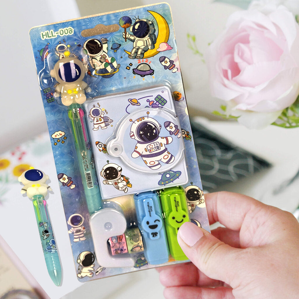 Fun Space Stationery Kits 5-in-1 for Kids