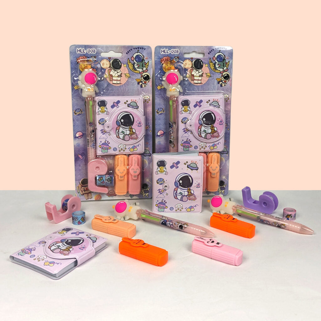 Fun Space Stationery Kits 5-in-1 for Kids