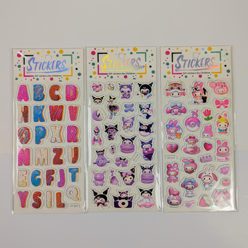 Character Stickers – Cute Sticker Pack for Kids